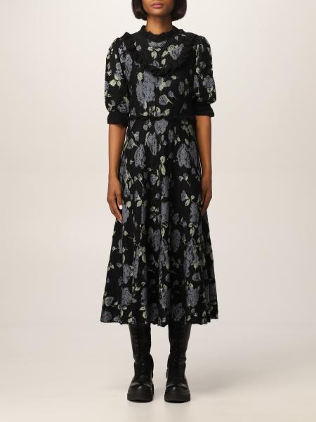 RED VALENTINO: dress for woman - Black | Red Valentino dress ...