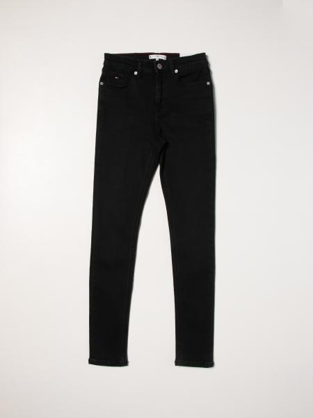 TOMMY HILFIGER: jeans for girls - Black | Tommy Hilfiger jeans ...