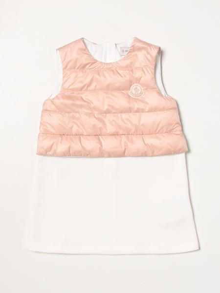 Moncler kids: Moncler dress with nylon detail