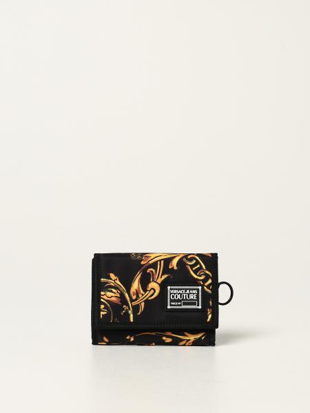 Versace Jeans Couture wallet with Baroque print