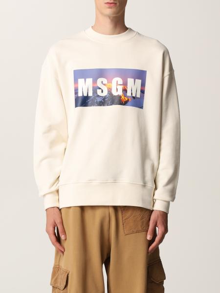 Msgm men: Sweatshirt men Msgm