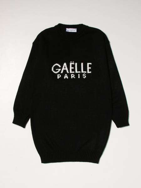 Abito Gaëlle Paris in misto lana con logo