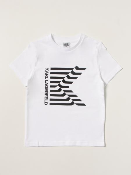 Karl Lagerfeld: T-shirt Karl Lagerfeld Kids con stampa