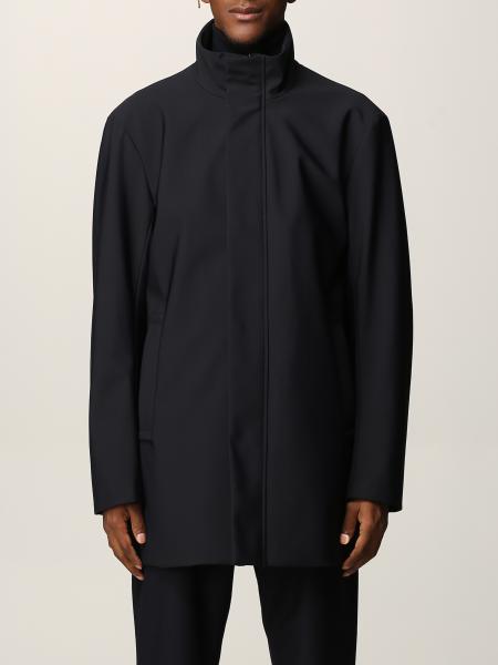 Emporio Armani trench coat in nylon with logo