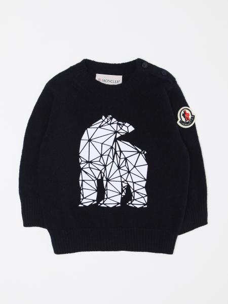 Moncler kids: Moncler sweater with geometric bear