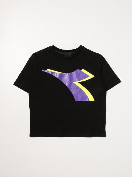 Diadora Heritage bambino: T-shirt Diadora in cotone con logo