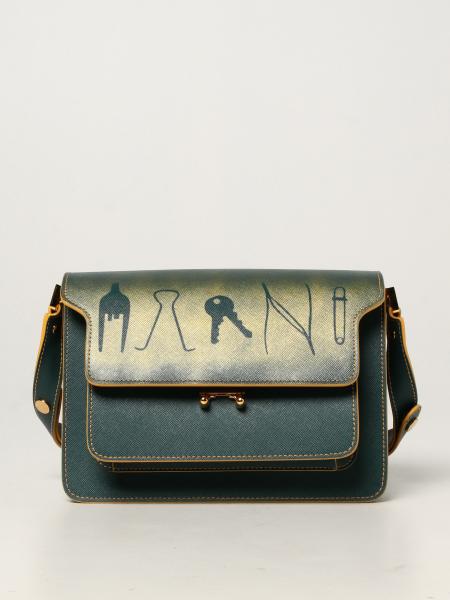 Marni Trunk bag in saffiano leather