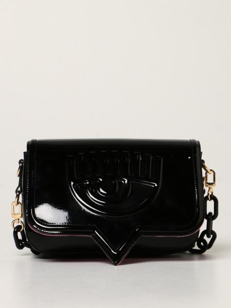 Eyelike Chiara Ferragni bag in patent synthetic leather
