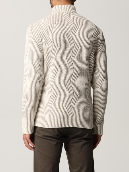 Emporio Armani Sweater Men Sweater Emporio Armani Men Yellow Cream Sweater Emporio Armani 6k1mv1 1m01z Giglio En