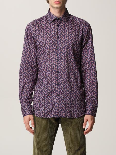 Etro men: Etro shirt with Paisley pattern