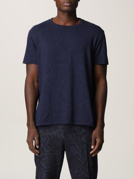 Etro T-shirt in Paisley cotton