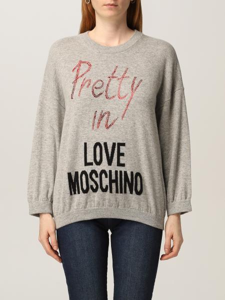 Maglia Love Moschino in misto lana
