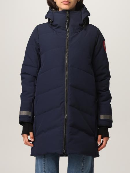 CANADA GOOSE: jacket for woman - Navy | Canada Goose jacket 3832L ...