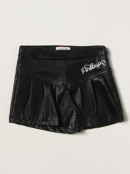 Pinko kids: Pinko shorts in synthetic leather