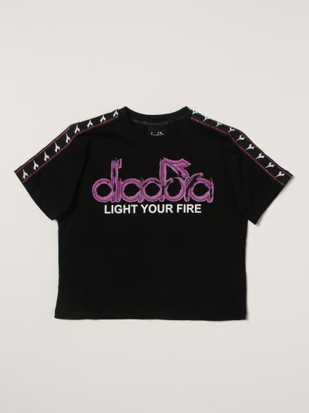 Diadora Heritage: T-shirt Diadora in cotone con logo