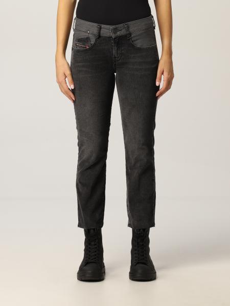 Diesel Outlet: jeans for woman - Black | Diesel jeans A03387 069YAD