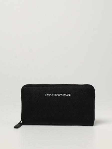 Emporio Armani wallet in recycled leather