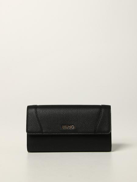 Liu Jo wallet in grained synthetic leather