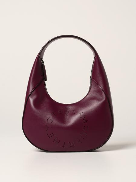 Stella Mccartney women: Stella McCartney shoulder bag with perforated logo