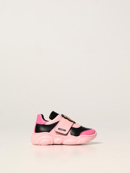 Moschino Kid sneakers with Teddy