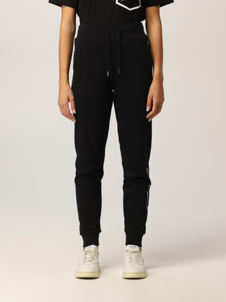 KARL LAGERFELD: pants for woman - Black | Karl Lagerfeld pants 216W1052 ...