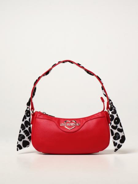 LOVE MOSCHINO BORSA A SPALLA Borsa In Pelle Sintetica Saffiano Borsa A Spalla Love Moschino