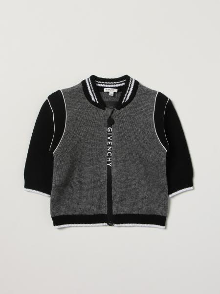 Bomber Givenchy in lana e cashmere con logo