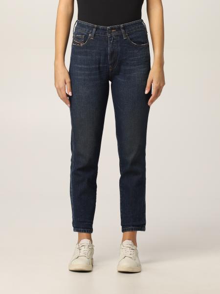 Bondgenoot levering gevaarlijk DIESEL: jeans for woman - Blue | Diesel jeans A00005 009NV online on  GIGLIO.COM