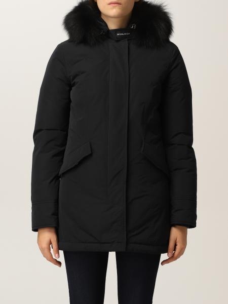 WOOLRICH: jacket for woman - Blue | Woolrich jacket CFWWOU0542FRUT0573 ...