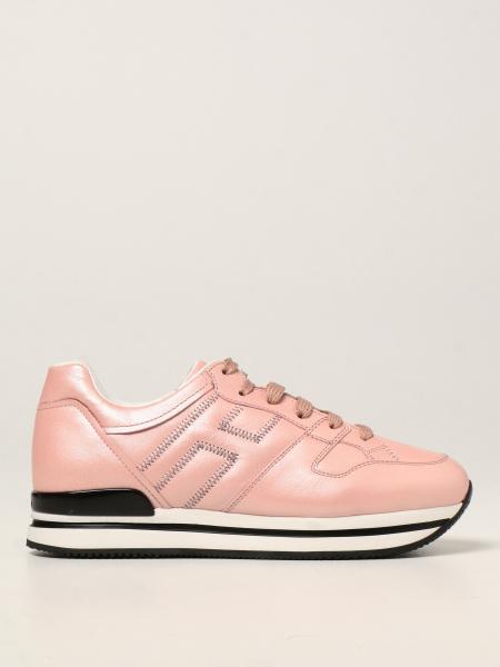 H222 Hogan trainers in pearl leather