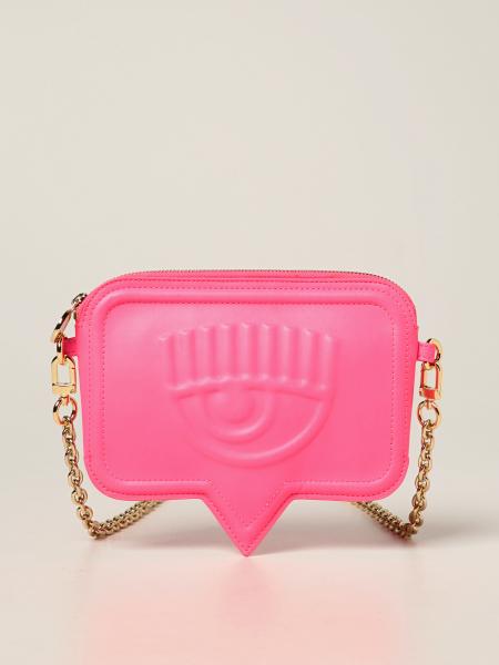 NEW Chiara Ferragni Wallet EYELIKE BAGS Female Pink