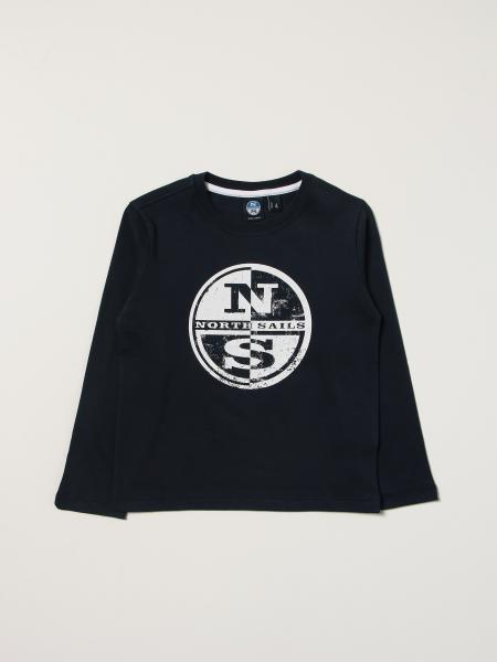 North Sails: T-shirt North Sails in cotone stretch con logo