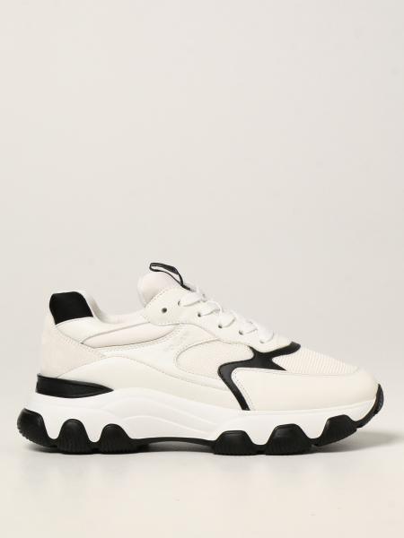 Hyperactive Hogan sneakers in leather and fabric