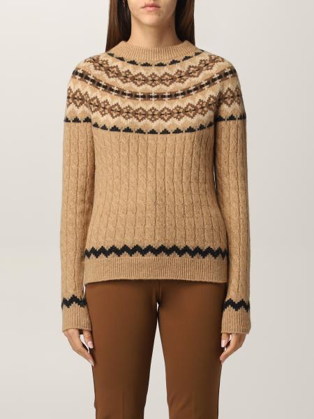 Max Mara: Max Mara sweater with Norwegian pattern