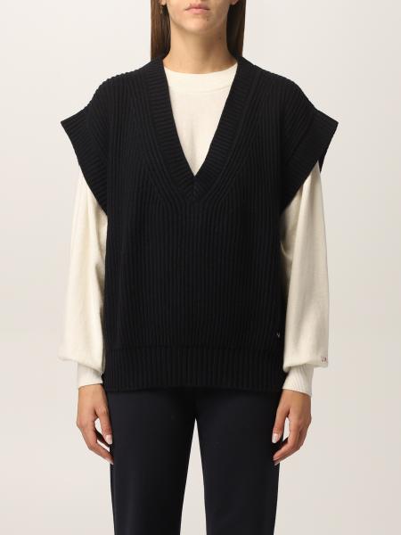 Liviana Conti v-neck wool vest