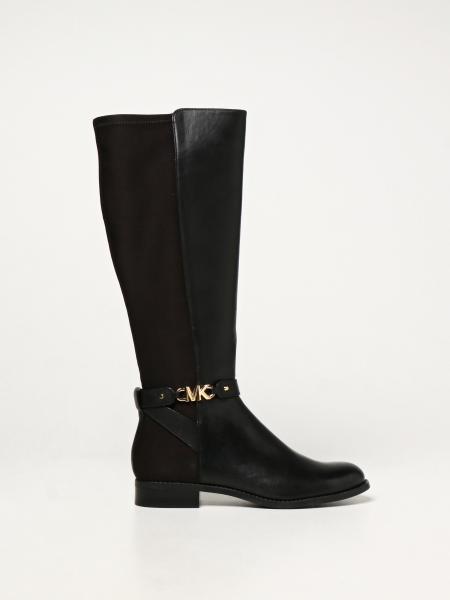 Ridley Michael Michael Kors boots in leather and fabric
