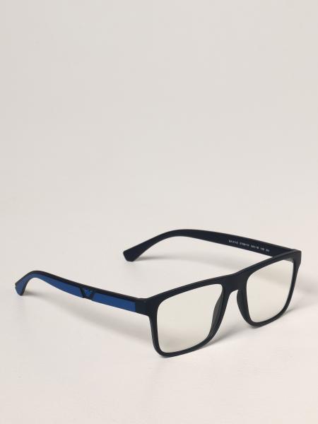 Eyeglasses + 2 Emporio Armani clips in acetate