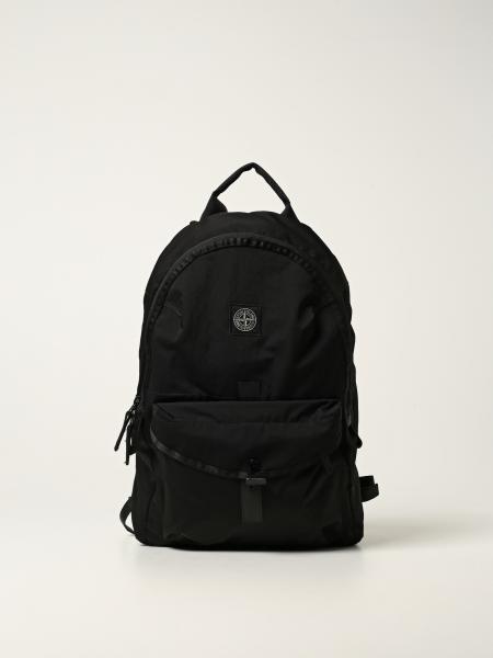 STONE ISLAND：バックパック メンズ - ブラック | GIGLIO.COM