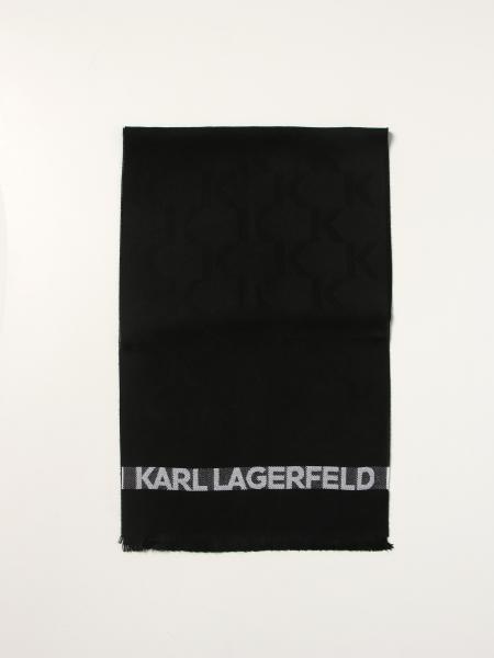 Karl Lagerfeld: Sciarpa Karl Lagerfeld con logo