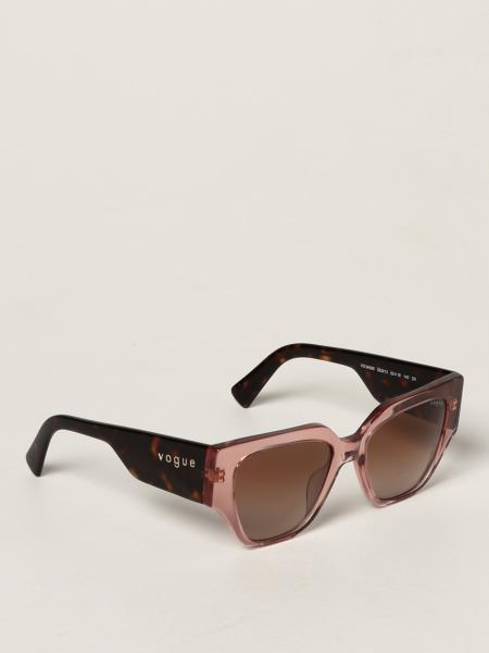 Vogue sunglasses in patterned acetate