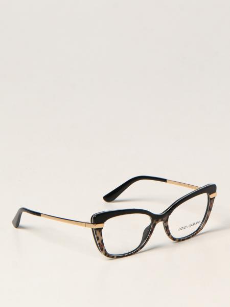 Dolce & Gabbana eyeglasses in acetate and metal