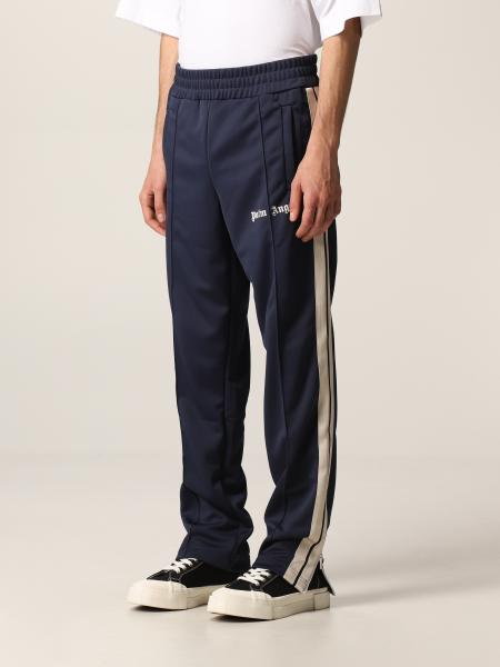 PALM ANGELS: trousers for men - Blue | Palm Angels trousers ...