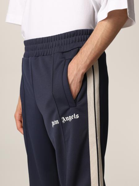 PALM ANGELS: trousers for men - Blue | Palm Angels trousers ...