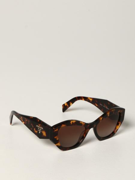 Prada women: Prada sunglasses in patterned acetate