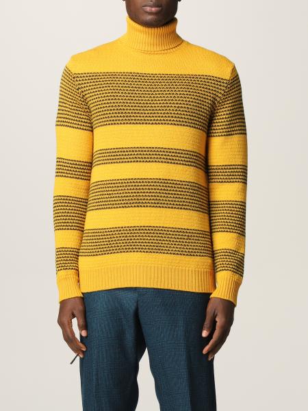 DRUMOHR: sweater for man - Yellow | Drumohr sweater D8M104OP online at ...