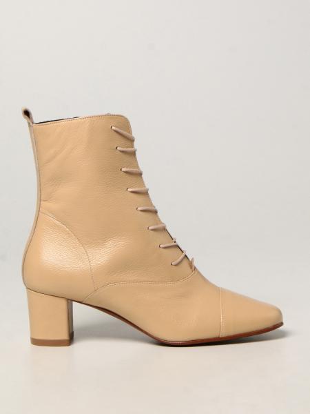 By Far ankle boot in grained leather