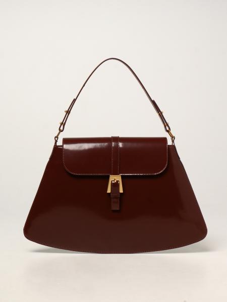 Portia By Far bag in brushed leather