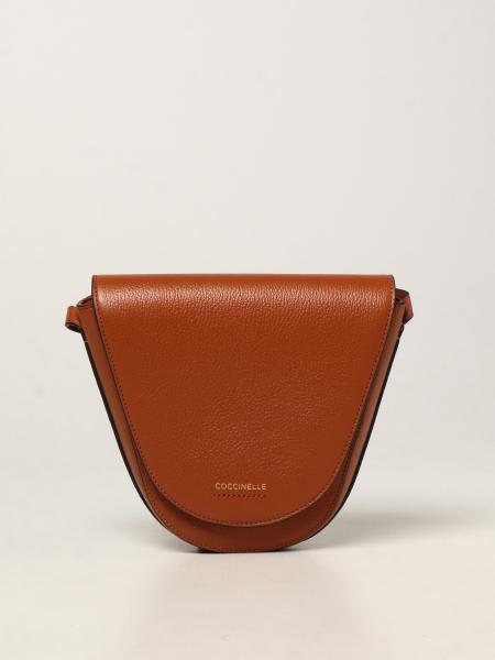 Camel Half Moon Logo Crossbody