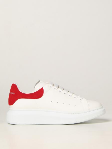 Alexander McQueen Larry smooth leather trainers