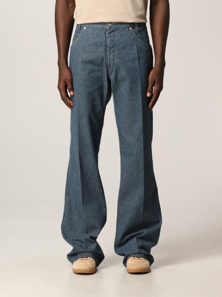 MAISON MARGIELA: pants for man - Blue | Maison Margiela pants ...